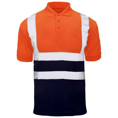 Hi Vis 2 Tone Polo Shirt - HV315 - Image 3