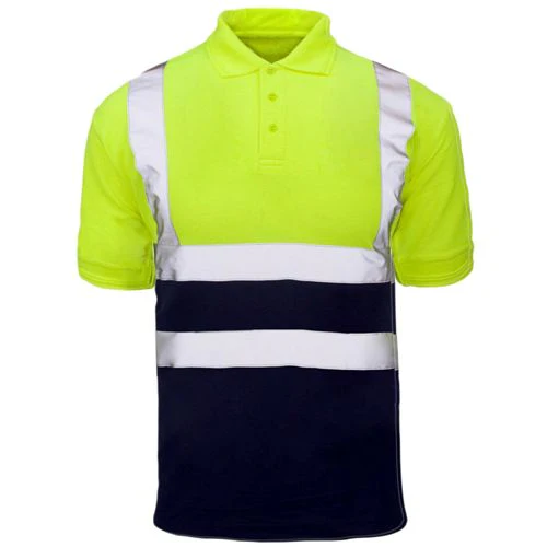 Hi Vis 2 Tone Polo Shirt - HV315 - Image 4