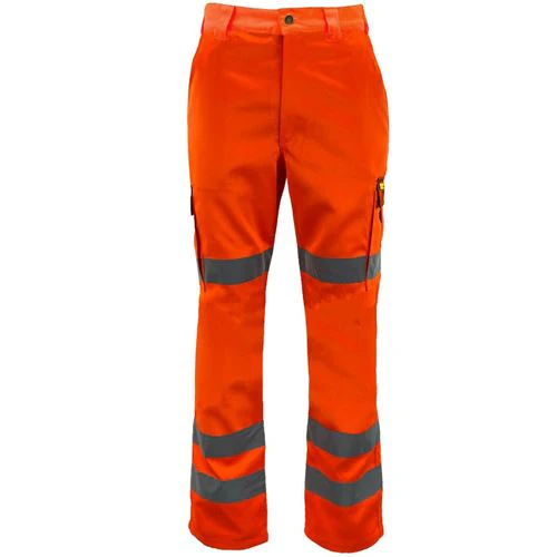 Hi Vis Polycotton Cargo Trousers - HV516 - Image 5