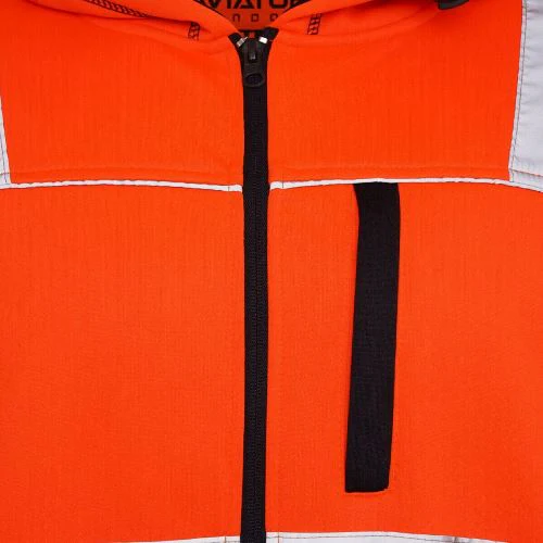 Aviator Hi Vis Zip Hoody AV044 - Image 4