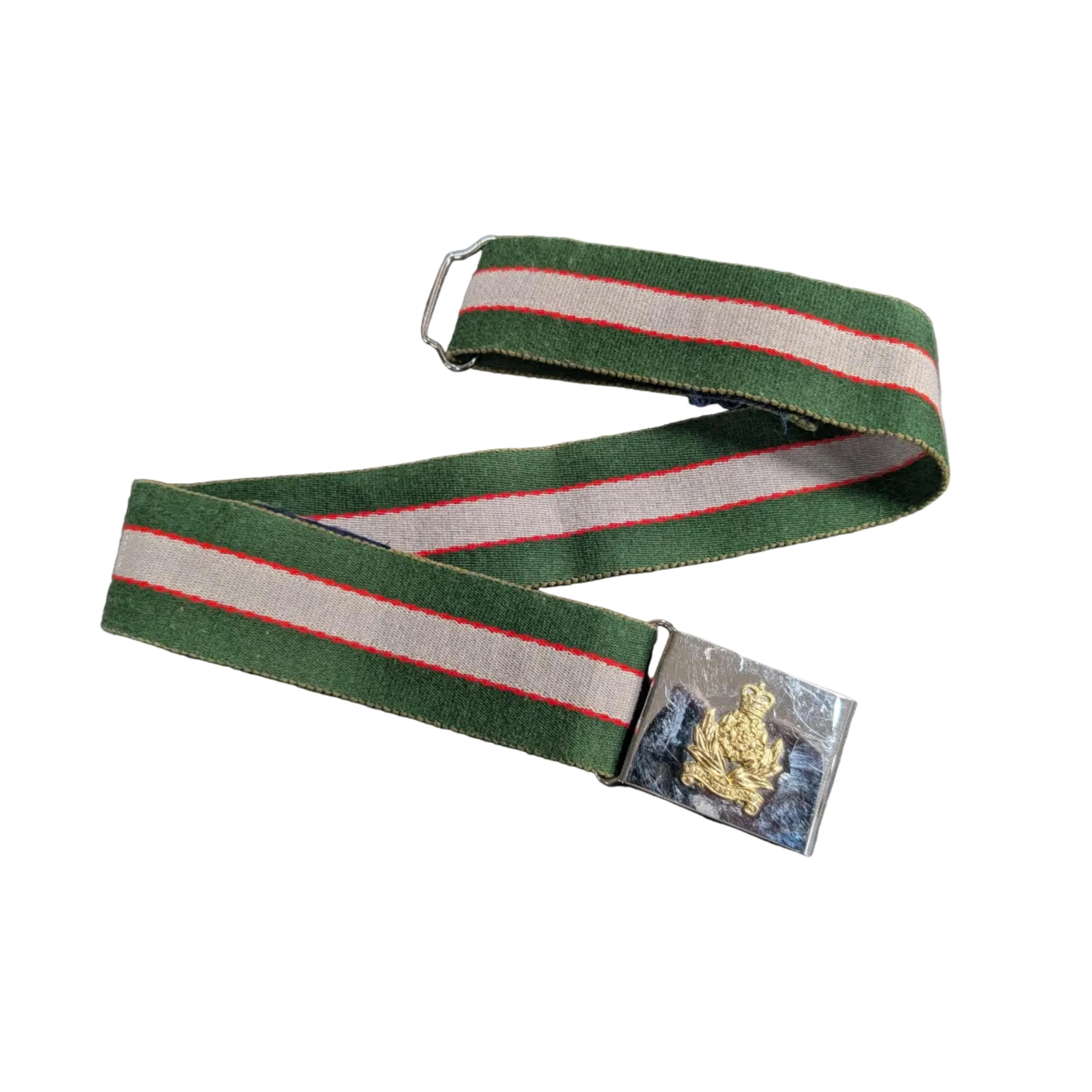 Intelligence Corps Stable Belt with Chrome Buckle – Grade A Surplus
