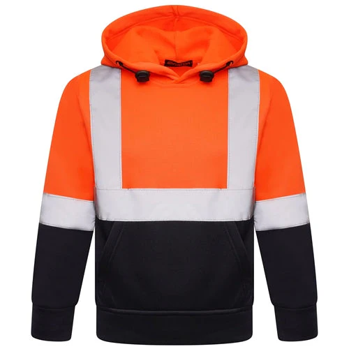 Kids Aviator AV001 Hi Vis Hoodie - Image 2