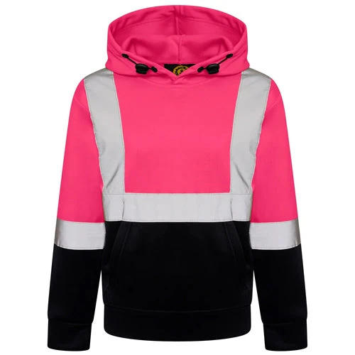 Kids Aviator AV001 Hi Vis Hoodie - Image 4
