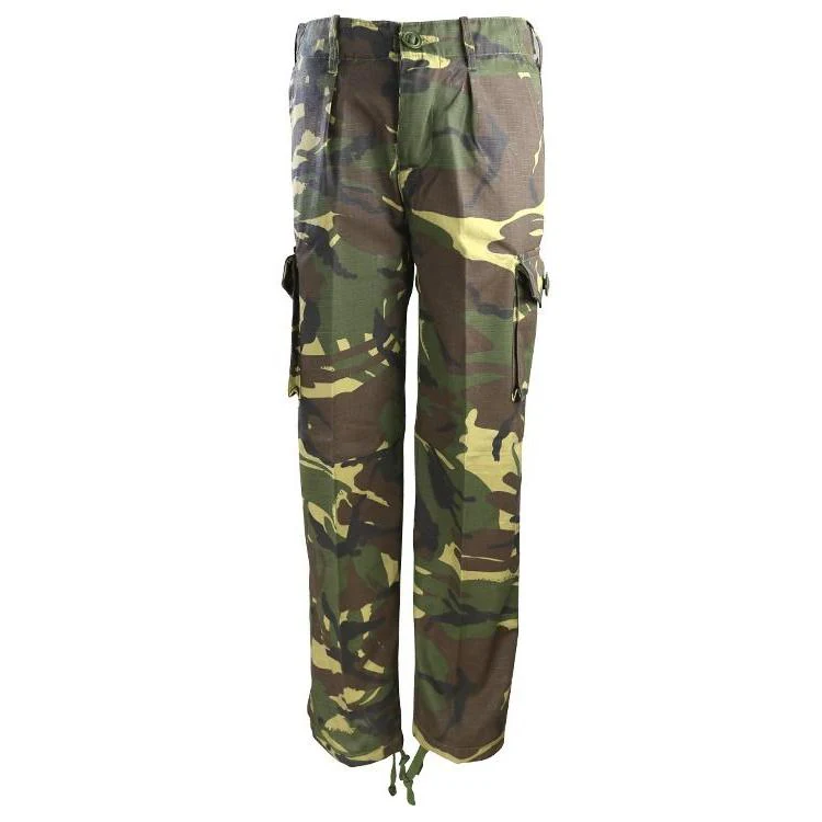 Kids Camo Combat Trousers - DPM - Image 2