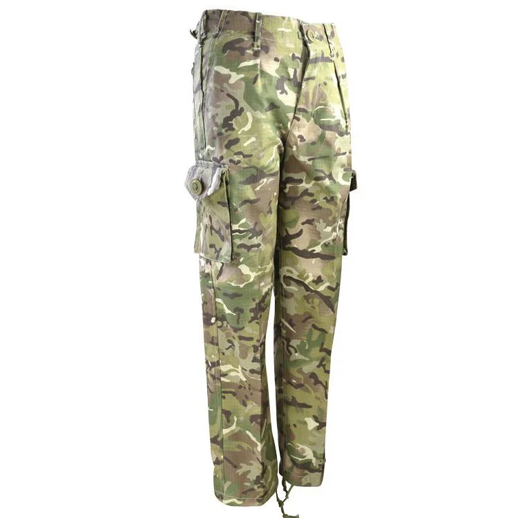 Kids Camo Combat Trousers - BTP