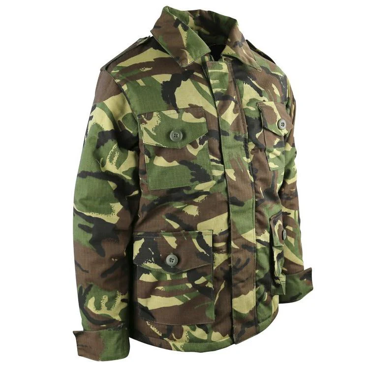 Kids Camo Safari Jacket - DPM - Image 2
