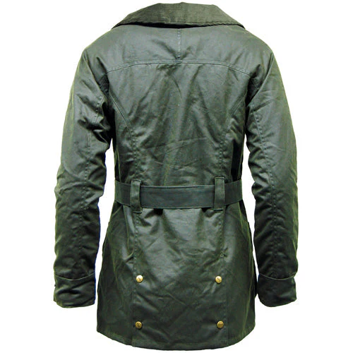 Game Cantrell Padded Antique Waxed Jacket - Image 4