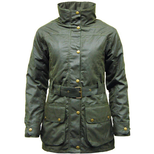 Game Cantrell Padded Antique Waxed Jacket - Image 5