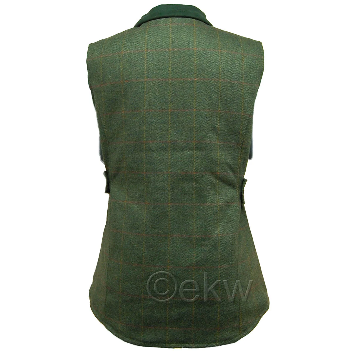 Ladies Game Tweed Gilet - Image 5