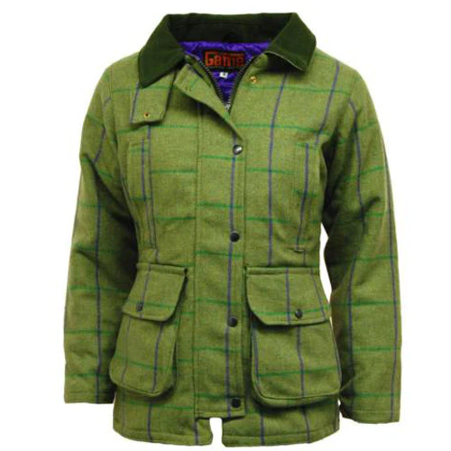 Ladies Game Ruby/Abby Check Tweed Jacket - Image 2
