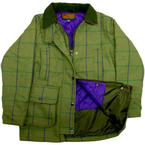 Ladies Game Ruby/Abby Check Tweed Jacket - Image 3