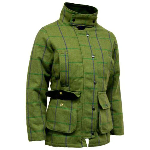 Ladies Game Ruby/Abby Check Tweed Jacket - Image 4