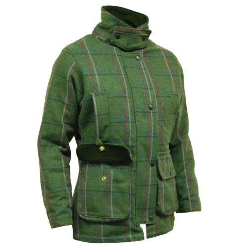 Ladies Game Ruby/Abby Check Tweed Jacket - Image 5