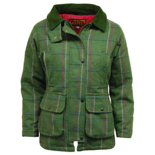 Ladies Game Ruby/Abby Check Tweed Jacket - Image 8