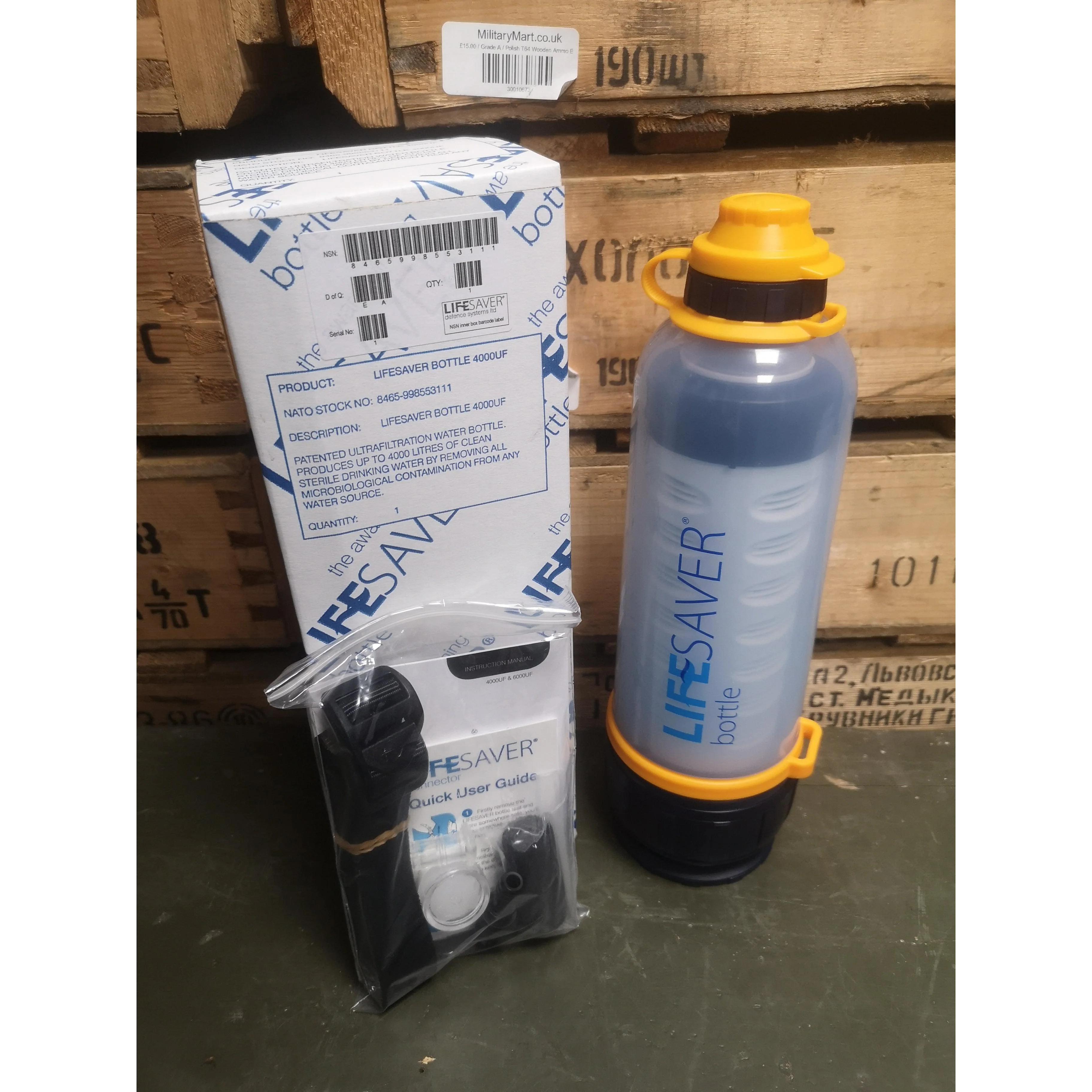 Lifesaver 4000uf Portable Water Filter