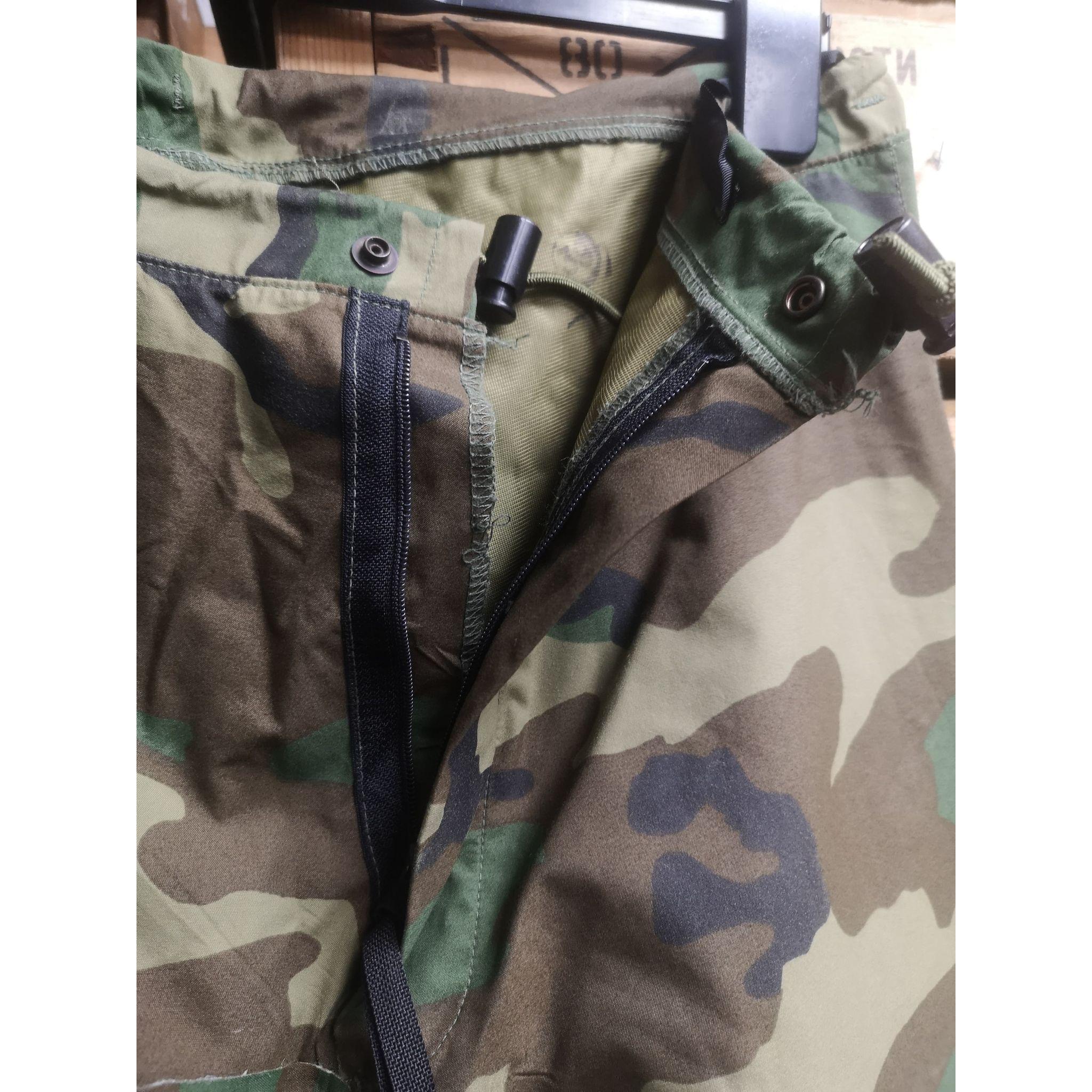 US Army Woodland ECWCS Gore-Tex Over-Trousers – Grade A - Image 5