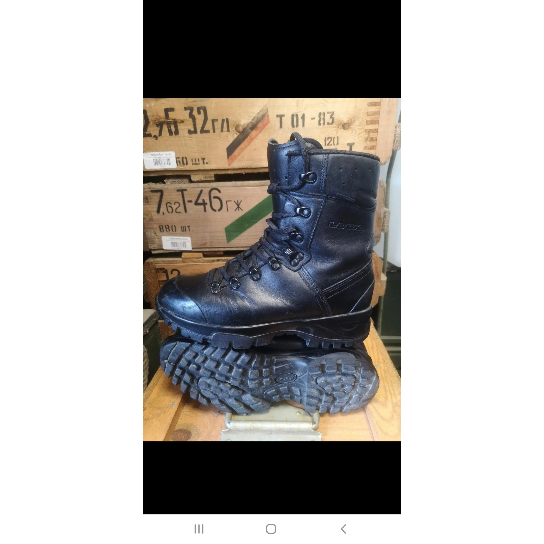 Lowa Elite Patrol German Army KSK Mountain Sf Boots Grade A - Image 2