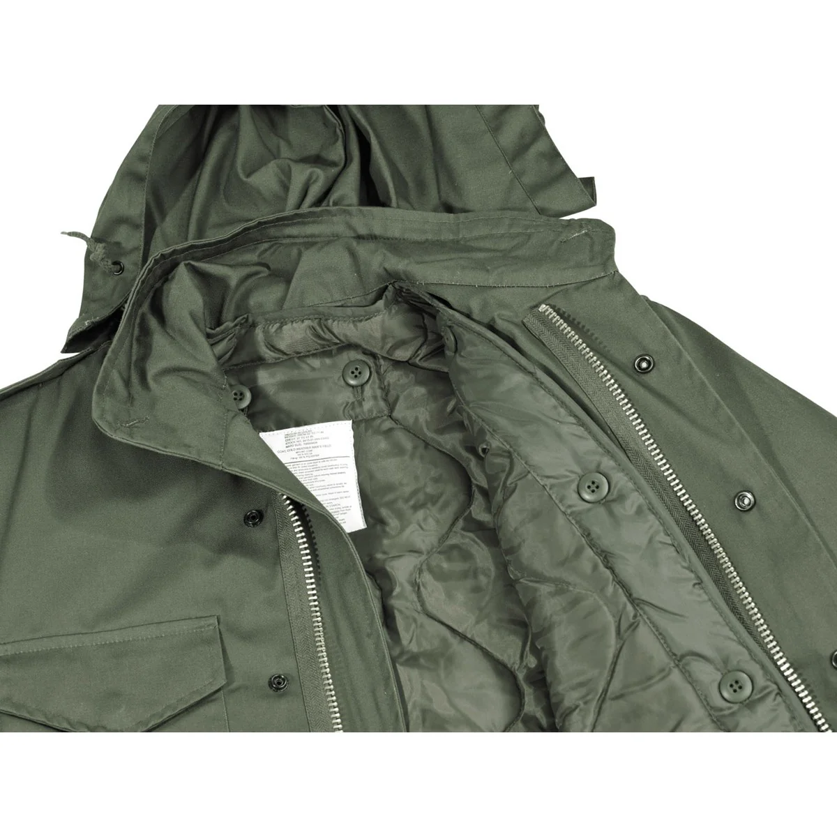 M65 Field Jacket Olive Green US Army Type - Image 3