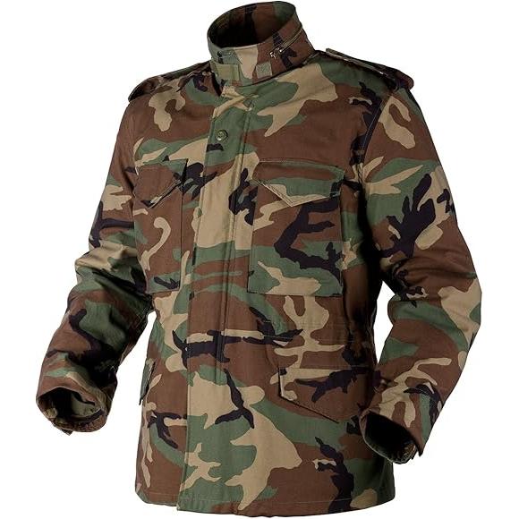 Helikon M65 Field Jacket Woodland Camo US Army Type - Image 2
