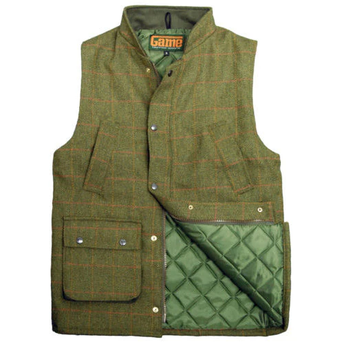 Men's Game Tweed Gilet - Image 4