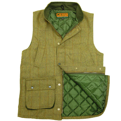 Men's Game Tweed Gilet - Image 5