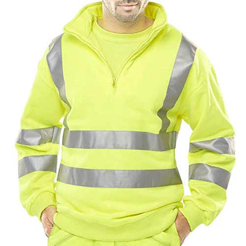 Mens HV102 Workwear 1/4 Zip Top - Image 4
