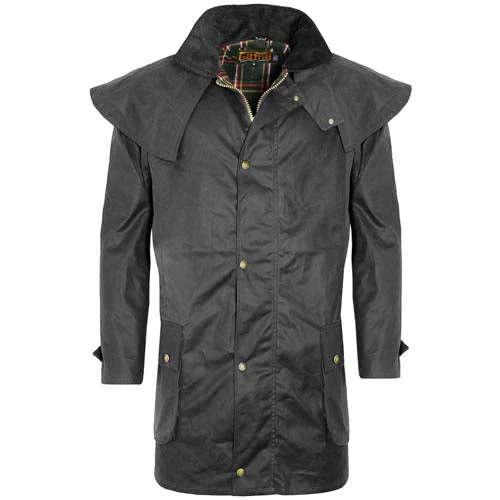 Game Kensington Antique Wax Short Cape - Image 3