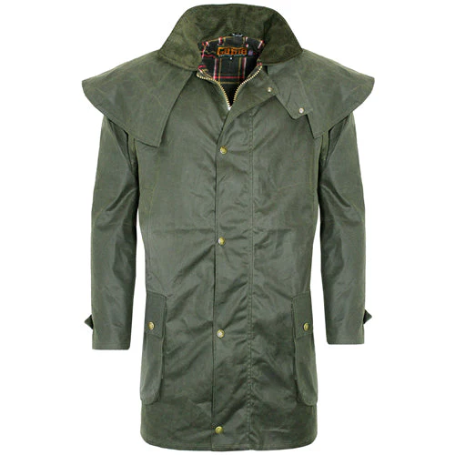 Game Kensington Antique Wax Short Cape - Image 4