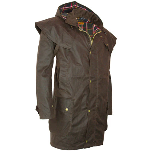 Game Kensington Antique Wax Short Cape - Image 5