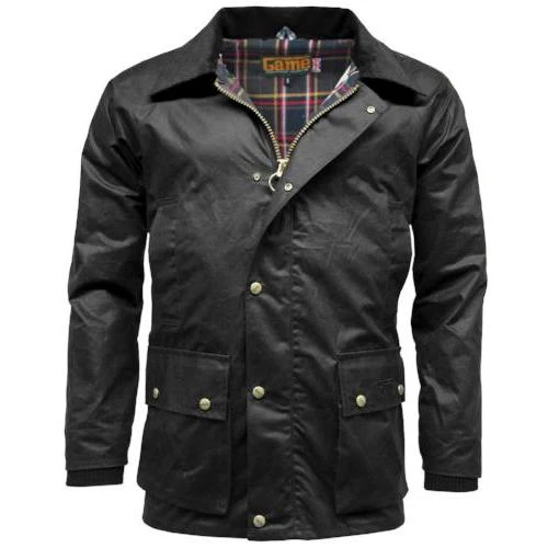 Game Barker Antique Wax Jacket - Image 3
