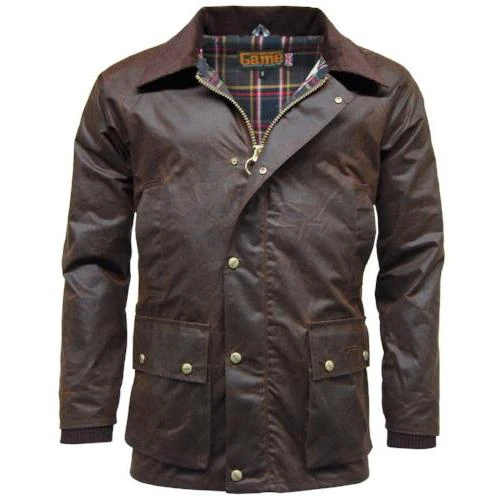 Game Barker Antique Wax Jacket - Image 4