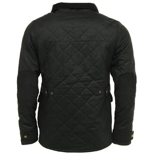 Game Oxford Quilted Wax Jacket - Image 3