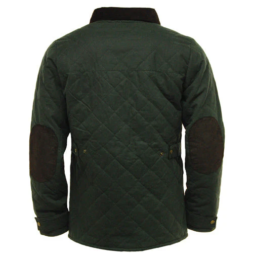 Game Oxford Quilted Wax Jacket - Image 7