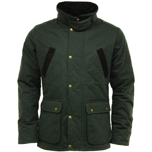 Game Oxford Quilted Wax Jacket - Image 8