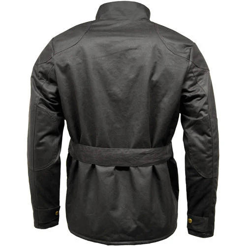 Game Speedway Quilted Wax Biker Jacket - Image 3