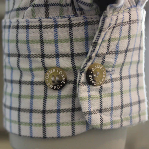Mens Game Tattersall Shirt - Image 11
