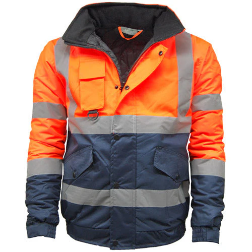 Hi Vis HV301 Bomber Jacket - Image 5