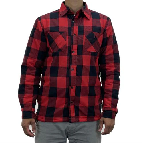 Mens Sherpa Fleece Lined Work Shirt - 4061 - Image 2