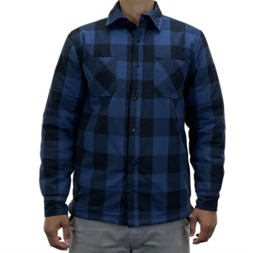 Mens Sherpa Fleece Lined Work Shirt - 4061 - Image 7