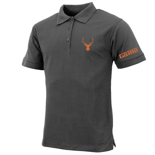 Mens Premium Polo Shirt with Stag & Game Logo Printing - Image 5