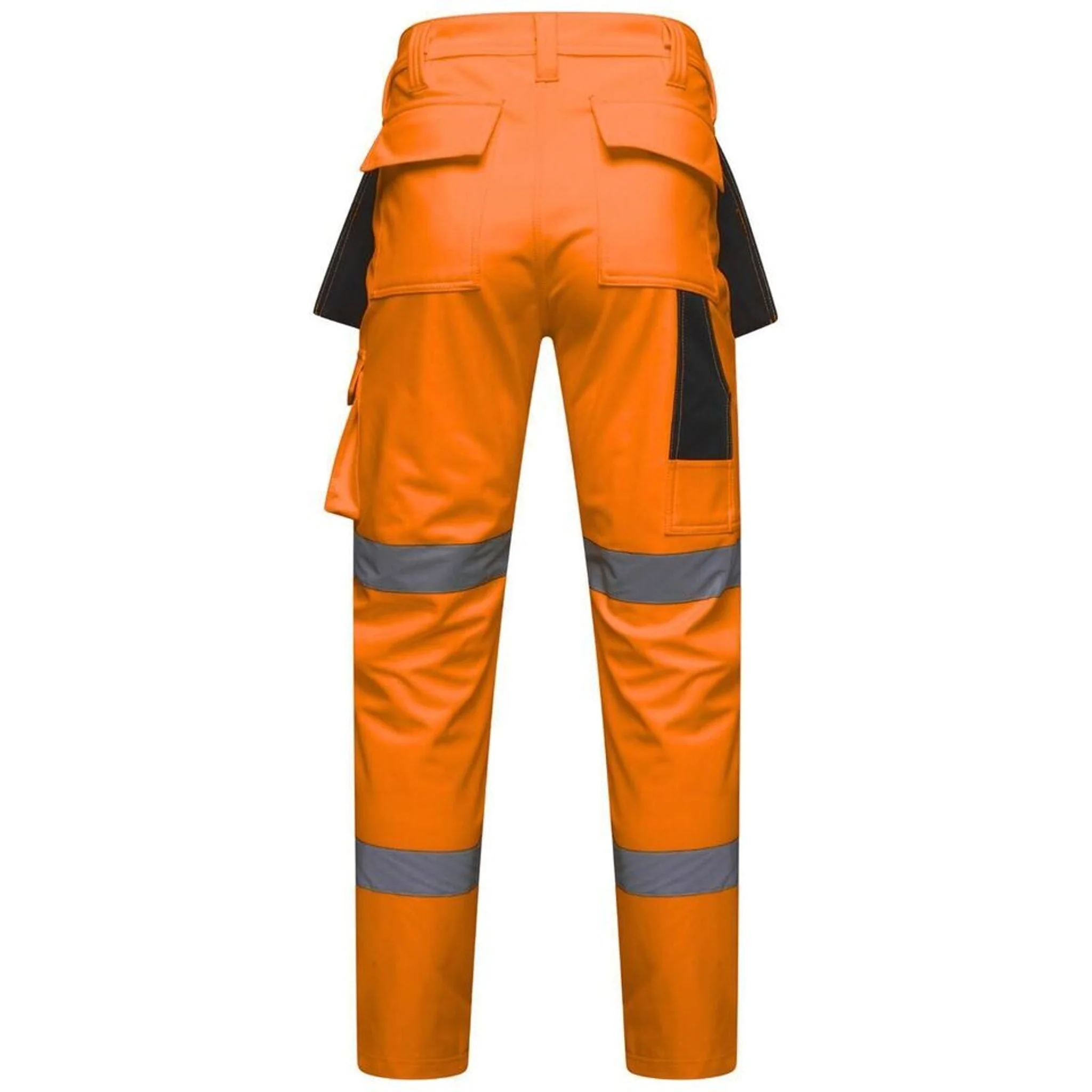 Men's Hi Vis Softshell Cargo Trousers - AV059 - Image 5