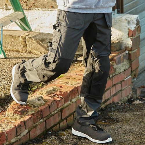 Mens Tuffstuff X-MotIon Work Trousers - 725 - Image 3