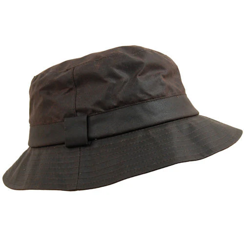 Wax Cotton Bush Hat - Image 4