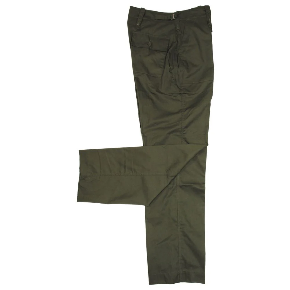 Genuine Army Issue OG Lightweight Denim Trousers – Authentic Military Surplus