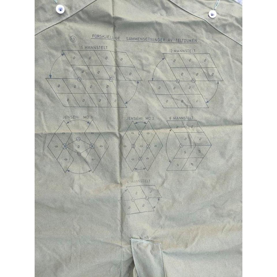 Norwegian Army Poncho / Tent Sheet - Image 4