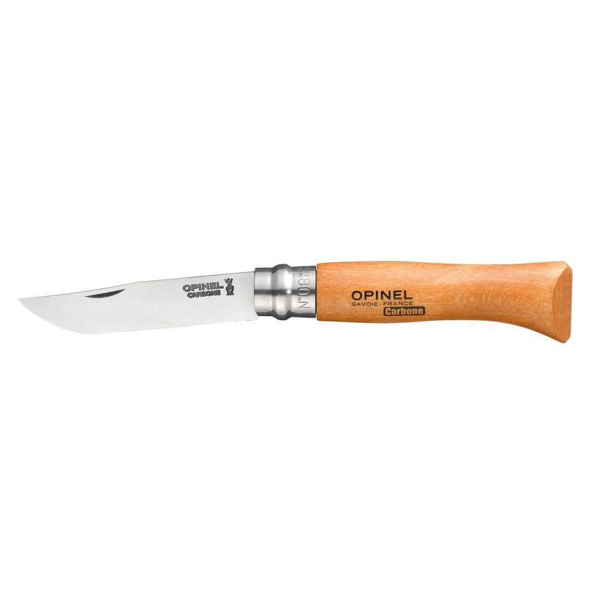 Opinel Classic Knife No. 8 - Carbon Steel - Image 2