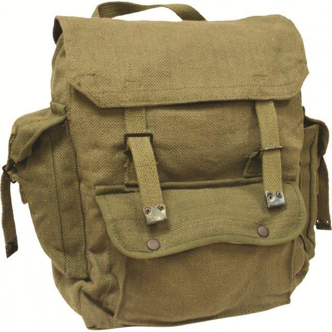 Pocketed Large Webbing Backpack - Image 3