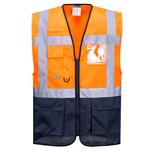 Portwest C476 Warsaw Executive Hi Vis Vest - Image 3