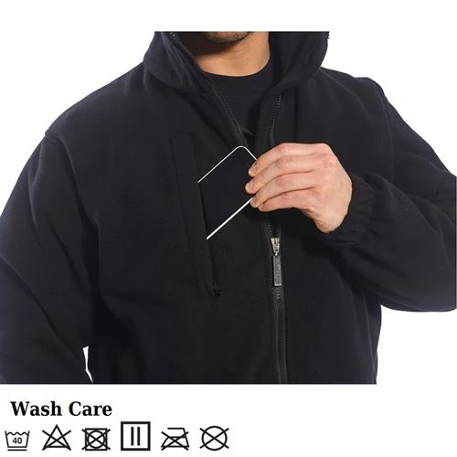 Portwest Mens BuildTex Laminated Fleece Jacket - Image 5