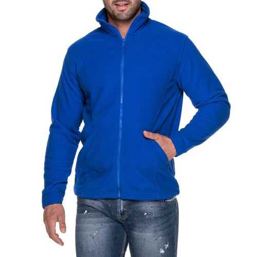 Premium Men's Microfleece Jacket - FBH681 - Image 5
